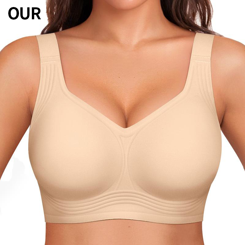 Soutien-gorge Femme Sans Armature Confort Maintien Naturel - PanierRoyale