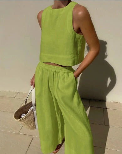 Robe de Plage Été Femmes Haut et Short Conjoints