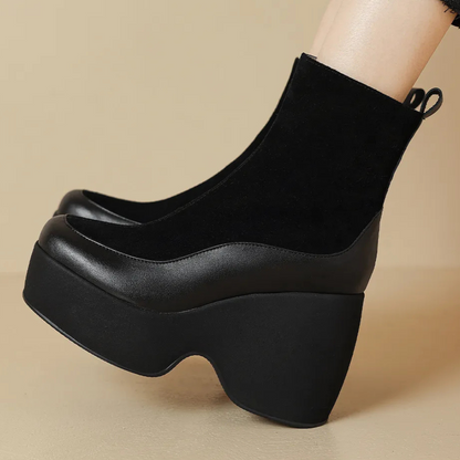 LESHAH - Bottes à plateforme modernes pour femmes