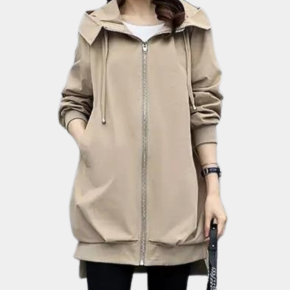 CLEMENTINE - Veste Longue Moderne pour Femmes