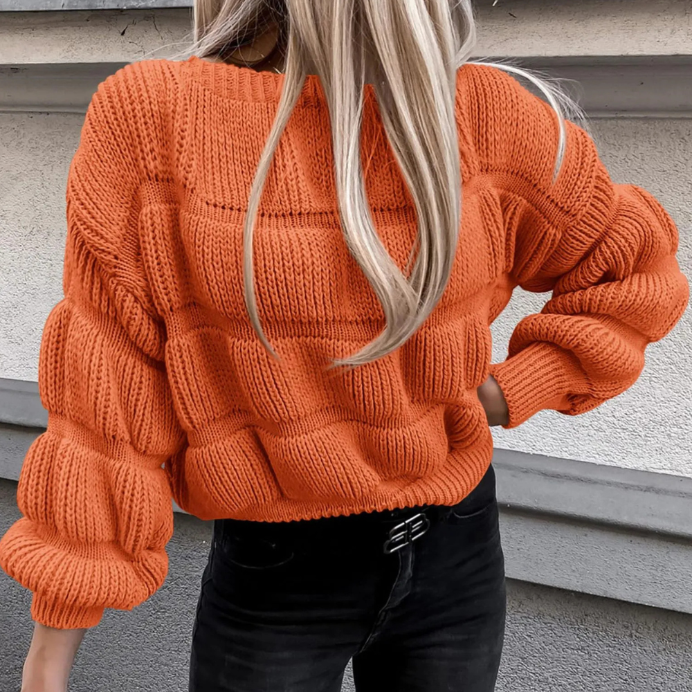 SANDRA - Pull Tricoté Moderne pour Femmes