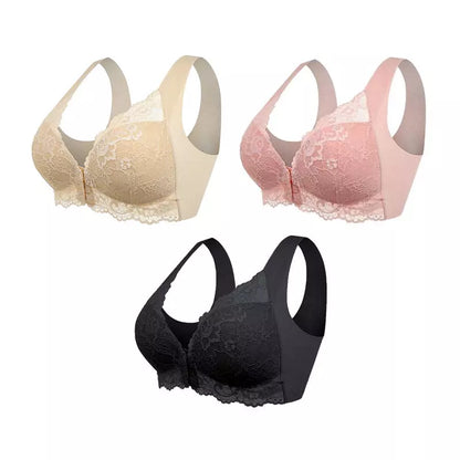 Soutien-gorge Femme Sans Fil Fermeture Frontale Confort Respirant