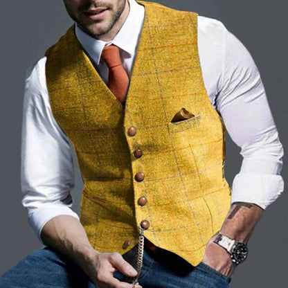 Veste en carreaux élégante pour homme