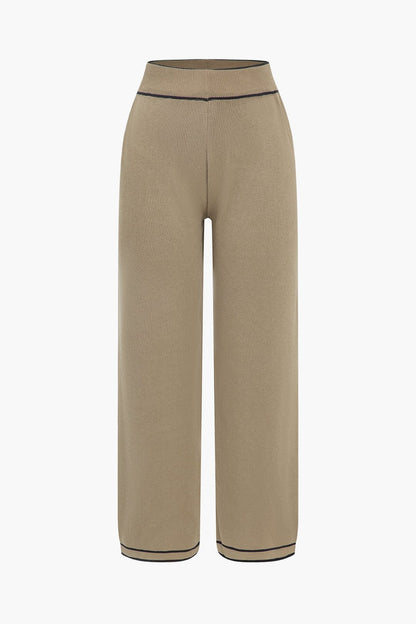 Cardigan et Pantalon Élégants pour Femme
