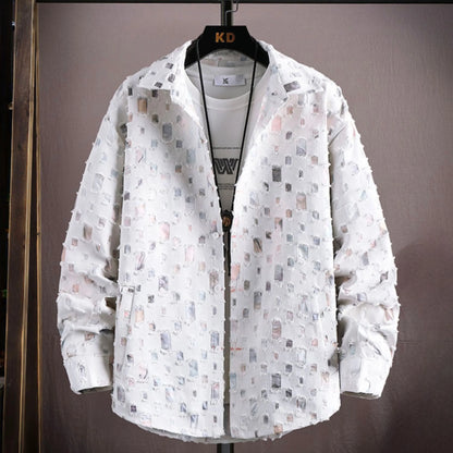 Chemise Homme Moderne Slim Fit