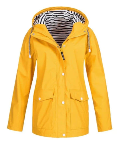 Veste de Pluie Imperméable pour Femme avec Capuche - PanierRoyale