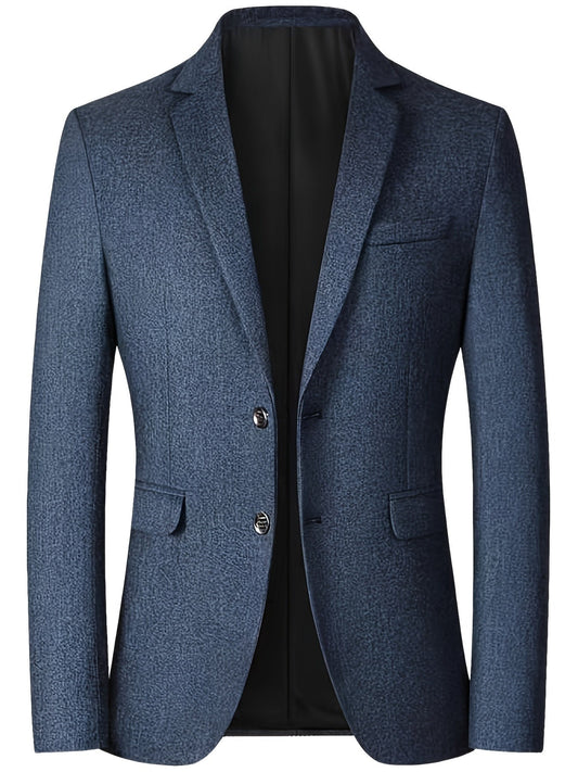 Blazer Homme Casual avec Fermeture Bouton - PanierRoyale