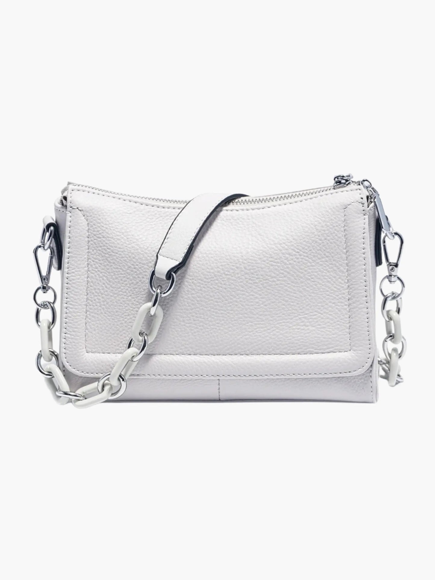 Sac à Dos Cuir Blanc Féminin élégant - BerlinGlamour