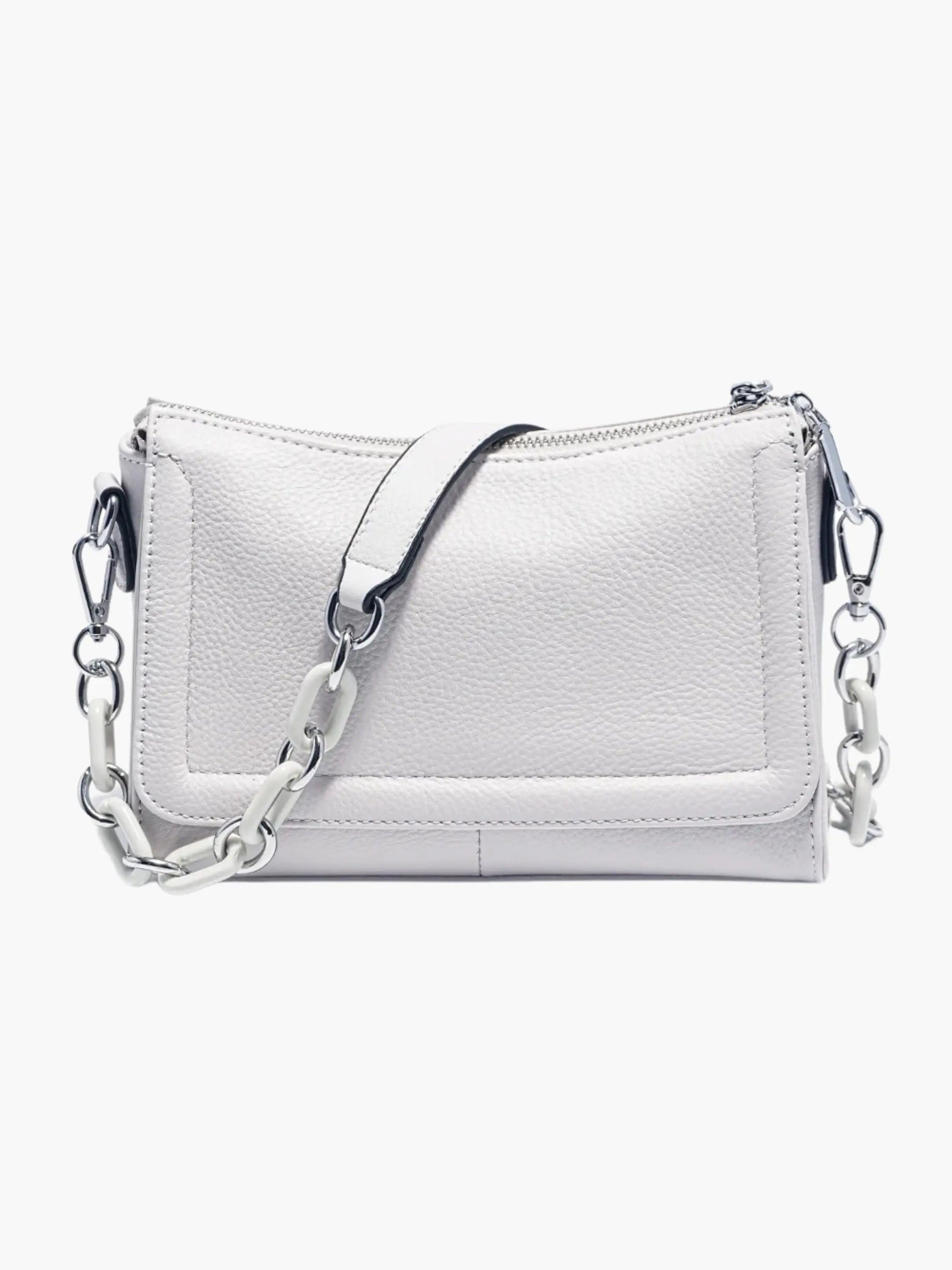 Sac à Dos Cuir Blanc Féminin élégant - BerlinGlamour