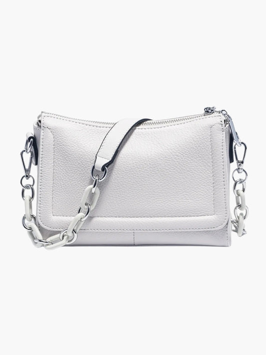 Sac à Dos Cuir Blanc Féminin élégant - BerlinGlamour