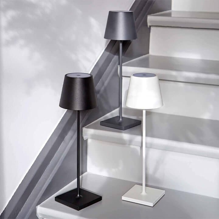 Lampe Bureau Design Noir et Blanc