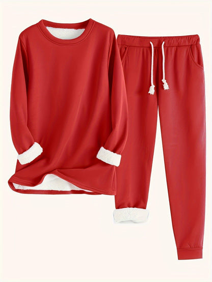 Ensemble Hiver Femme Décontracté Doux