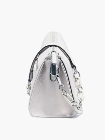 Sac à Dos Cuir Blanc Féminin élégant