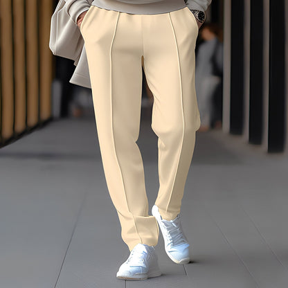 Pantalon Homme Classique Taille Étroite pour Bureau