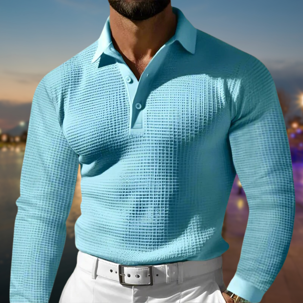 Polo Homme Doux et Confortable en Coton
