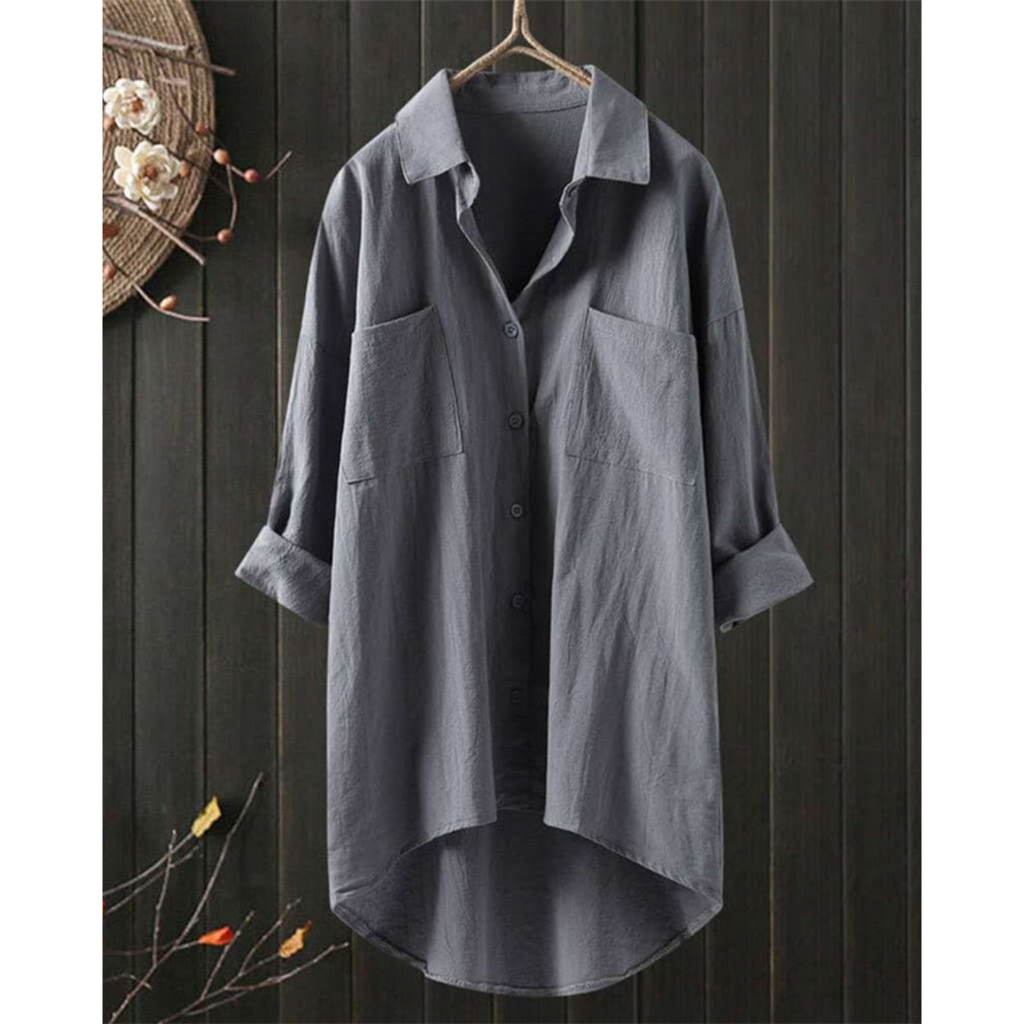 Blouse Féminine Légère | Manches Longues Élégantes