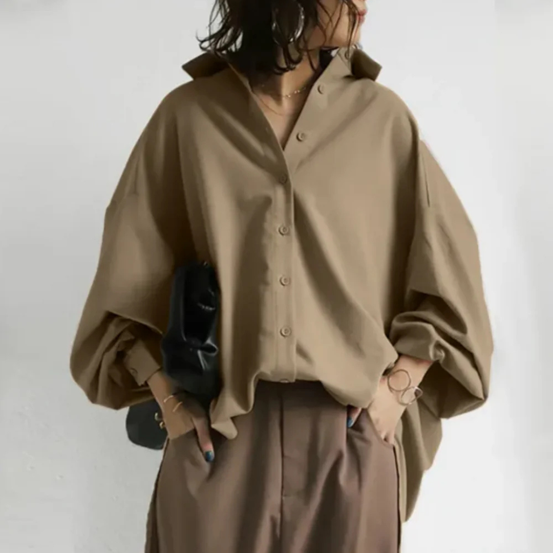 Chemise Décontractée Grande Taille Élégante