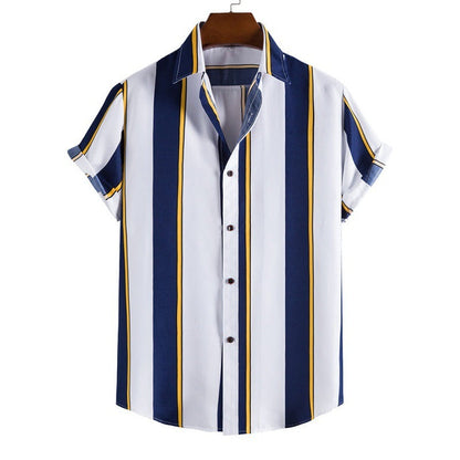 Chemise Homme Décontractée Vintage