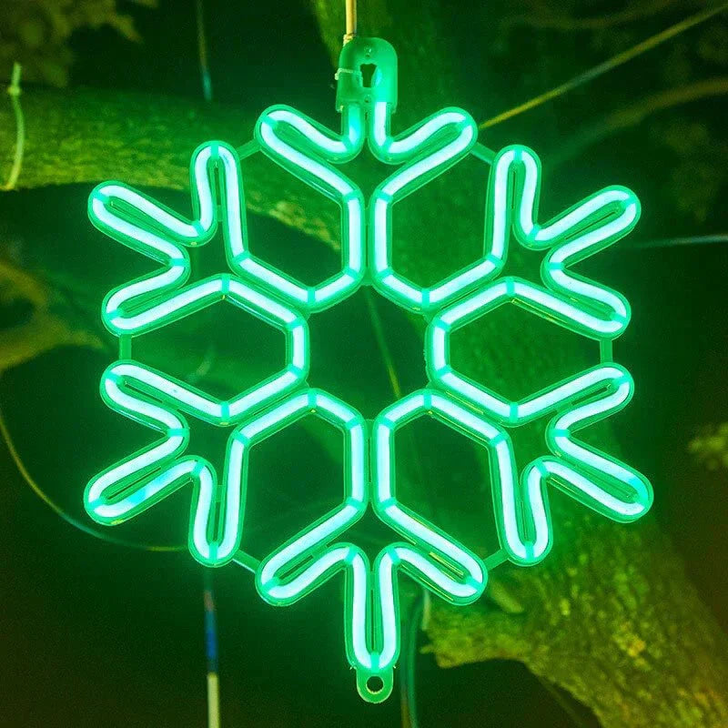 Lampe LED Plafond Flocon de Neige Design Élégant