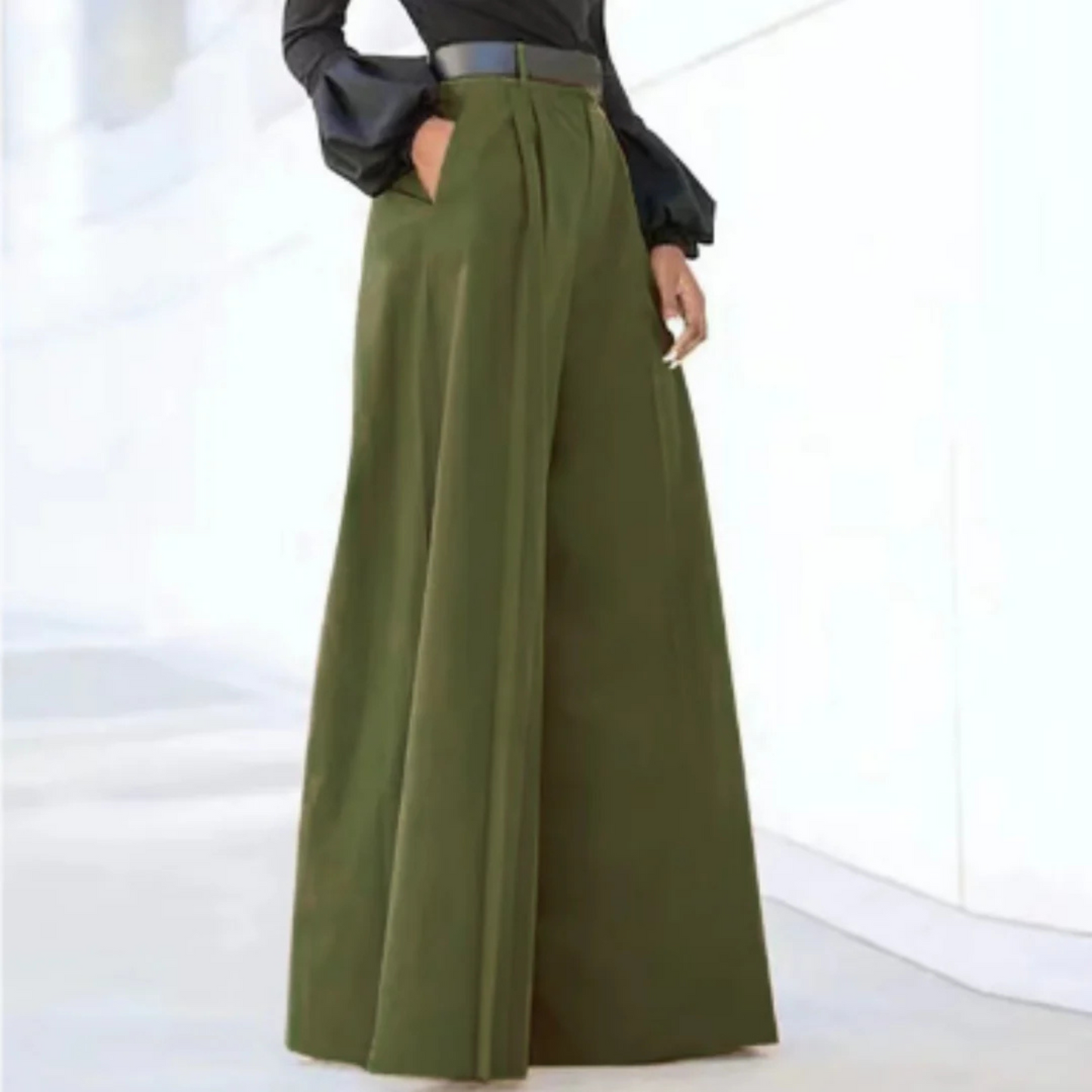 Pantalon Féminin Confort | Couleur Neutre - luxestyle