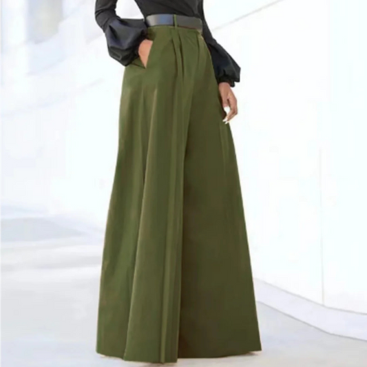 Pantalon Féminin Confort | Couleur Neutre - luxestyle