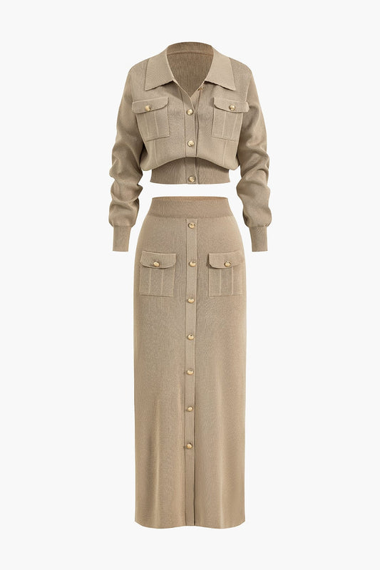 Costume Femme Blazer et Jupe Élégant - BerlinGlamour