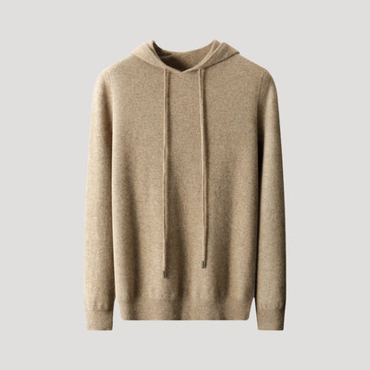 Pull à Capuche en Cachemire Doux pour Printemps
