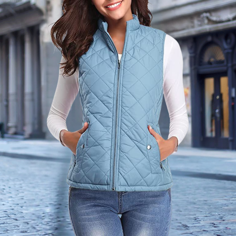 Vestement femme élégant zippé côté long
