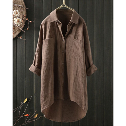 Blouse Féminine Légère | Manches Longues Élégantes