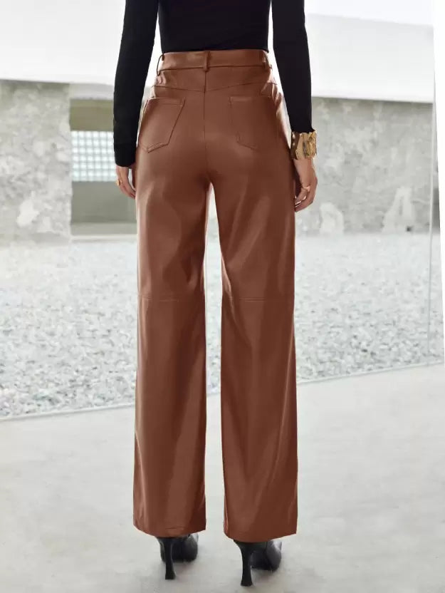 Pantalon Femme Taille Haute Confortable