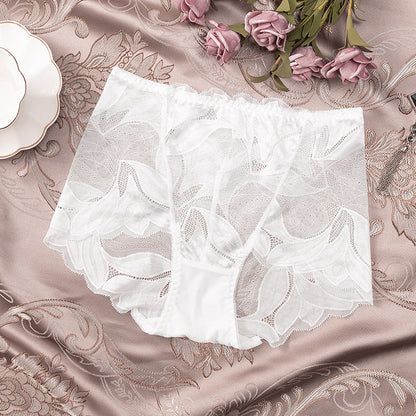Culotte Femme Dentelle Douce Confort Léger Coupe Classique