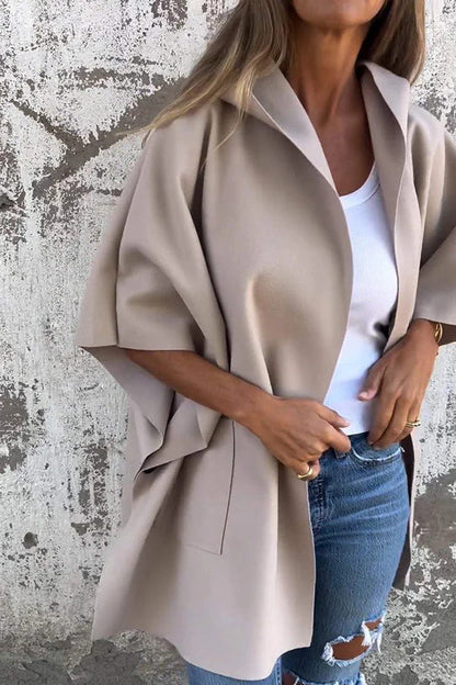 Manteau Femme Hiver Doux et Confortable avec Poches