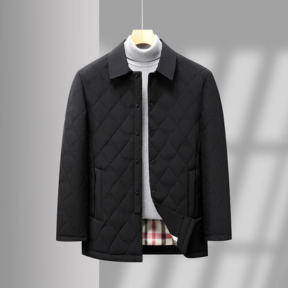 Veste D'hiver Pour Homme | Avec Col À Revers