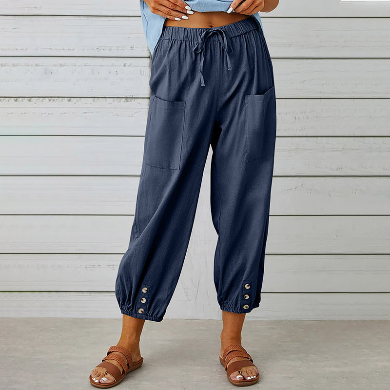 Pantalon Décontracté Femme Confortable