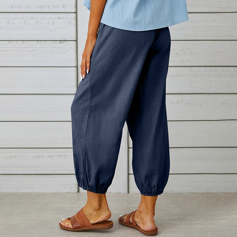 Pantalon Décontracté Femme Confortable
