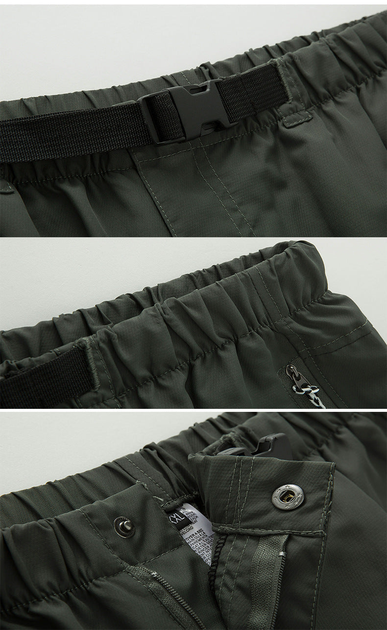 Pantalon de Randonnée 2 en 1 Homme Robuste et Confortable