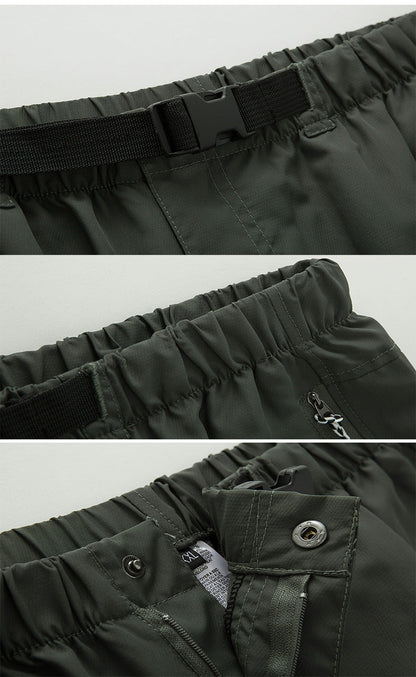 Pantalon de Randonnée 2 en 1 Homme Robuste et Confortable
