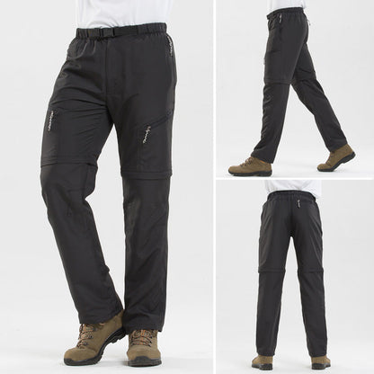 Pantalon de Randonnée 2 en 1 Homme Robuste et Confortable