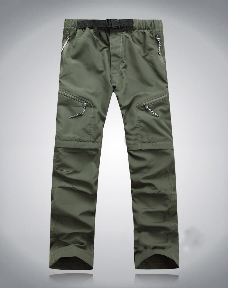 Pantalon de Randonnée 2 en 1 Homme Robuste et Confortable