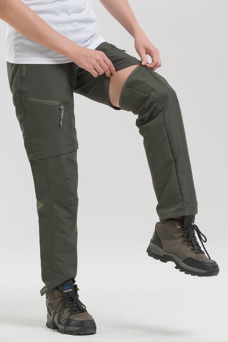 Pantalon de Randonnée 2 en 1 Homme Robuste et Confortable