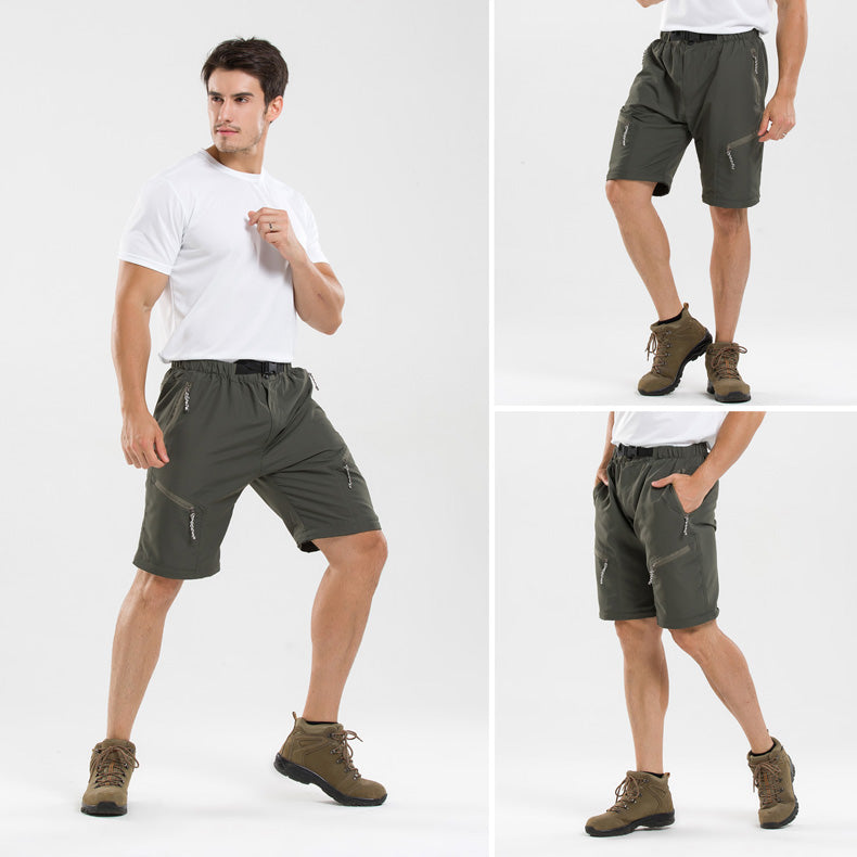 Pantalon de Randonnée 2 en 1 Homme Robuste et Confortable