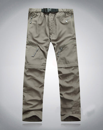 Pantalon de Randonnée 2 en 1 Homme Robuste et Confortable
