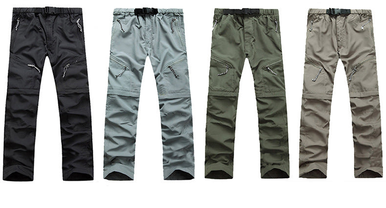 Pantalon de Randonnée 2 en 1 Homme Robuste et Confortable
