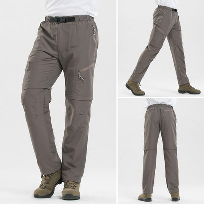 Pantalon de Randonnée 2 en 1 Homme Robuste et Confortable
