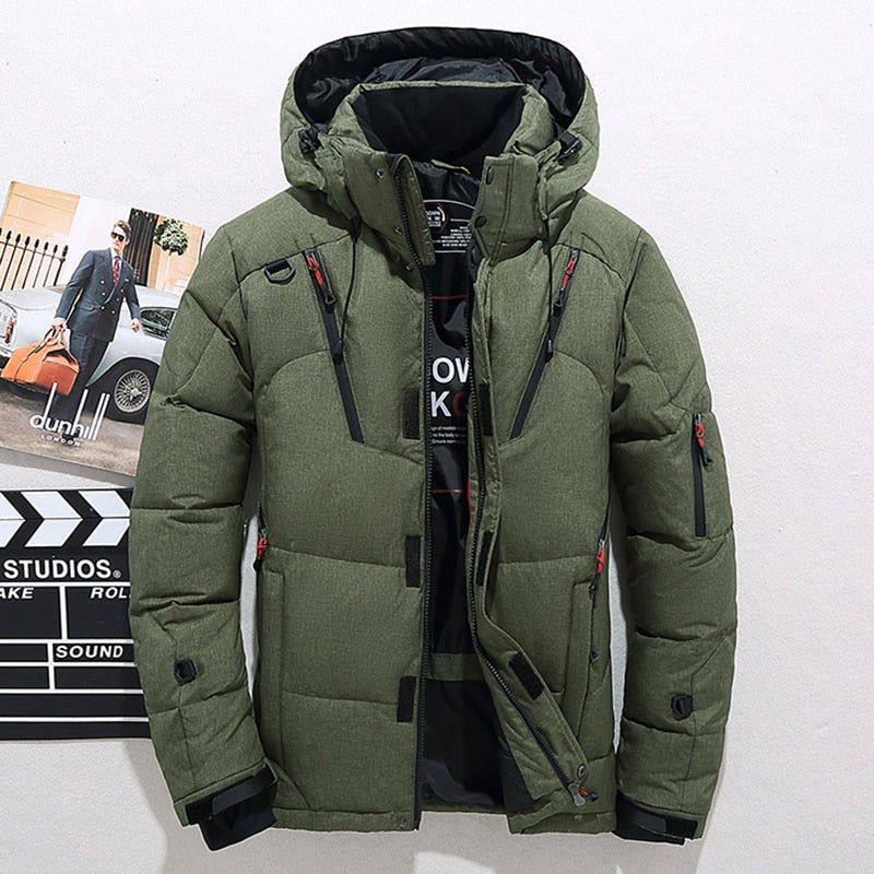 Veste Hiver Homme Élégante et Chaude