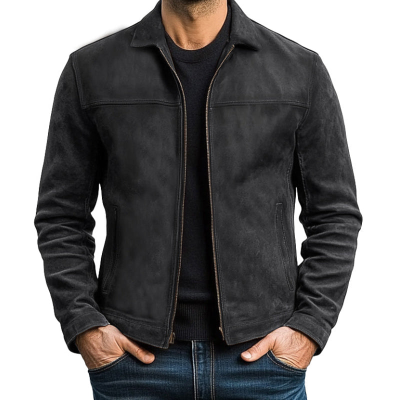 Veste féminine zippée avec poches latérales et manches longues