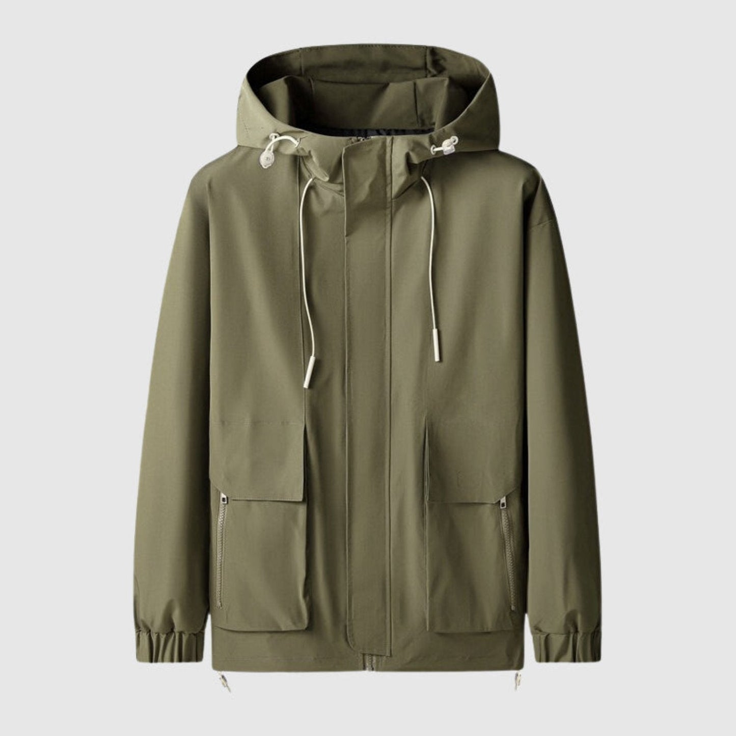 Parka Hiver Chaude à Capuche avec Poches Intérieures