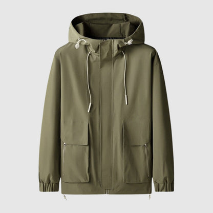 Parka Hiver Chaude à Capuche avec Poches Intérieures