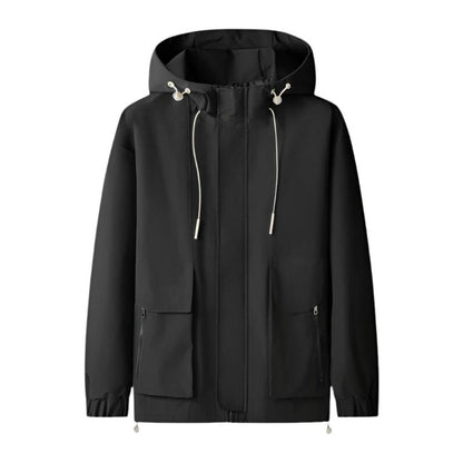 Parka Hiver Chaude à Capuche avec Poches Intérieures