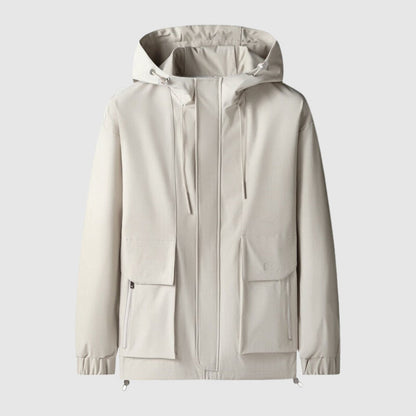 Parka Hiver Chaude à Capuche avec Poches Intérieures